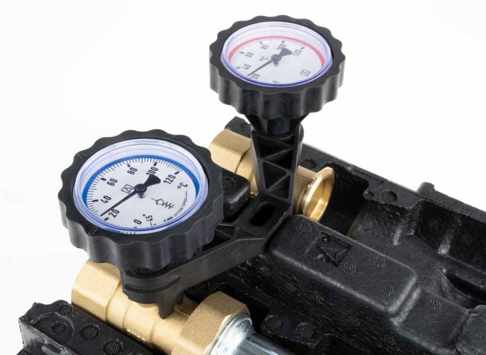 Насосная группа с 3-х ходовым клапаном 1". PrimoTherm K 180-2 DN25 3-WM, смесительный клапан ARV Kvs Vario, без насоса, AFRISO 77824