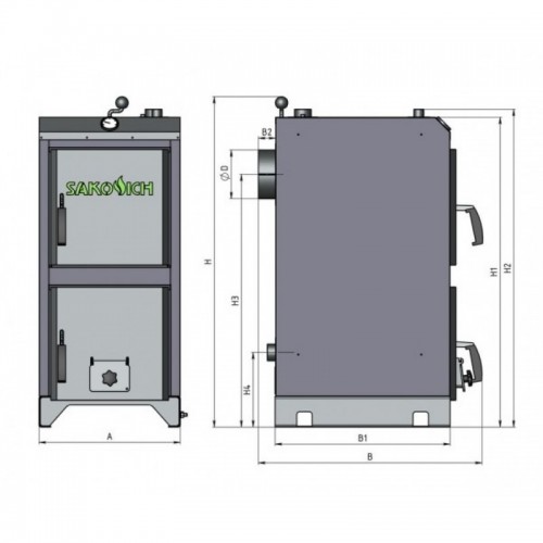Котел Sakovich STANDART PRO 21кВт